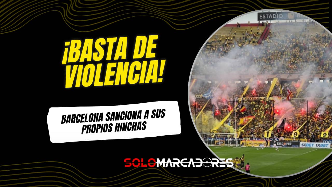 Barcelona SC toma una decisión: sanción ejemplar a los hinchas que invadieron la cancha
