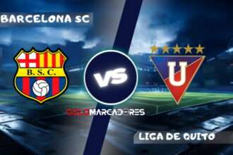 Barcelona vs Liga de Quito, fecha 22 : día, hora y cómo verlo por TV