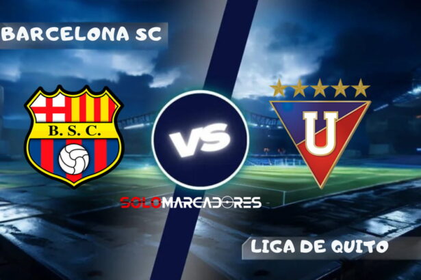 Barcelona vs Liga de Quito, fecha 22 : día, hora y cómo verlo por TV