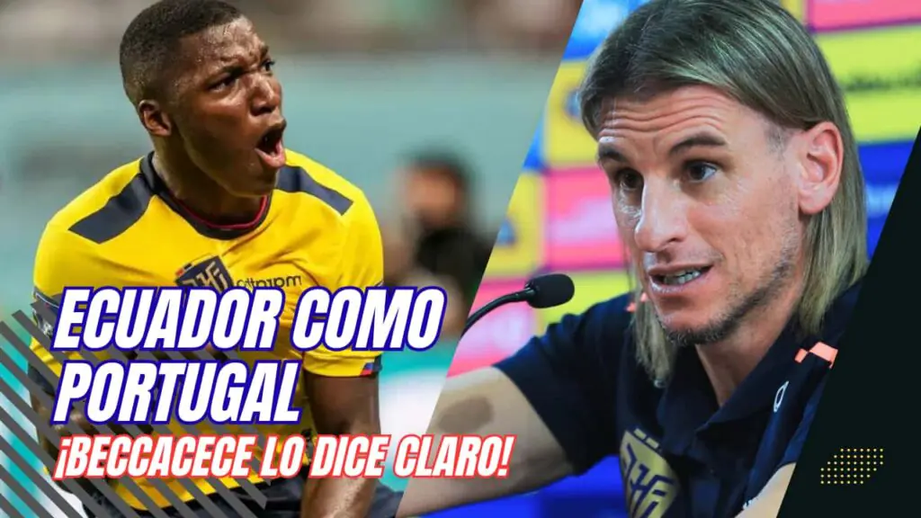 ¡Beccacece lo dice claro! Ecuador como Portugal y Moi + Plata como hermanos