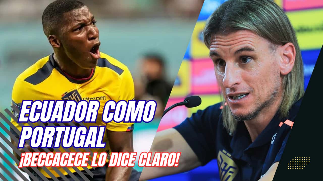 ¡Beccacece lo dice claro! Ecuador como Portugal y Moi + Plata como hermanos