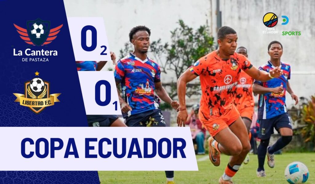 Copa Ecuador 2025: Cantera de Pastaza venció a Libertad en los penales