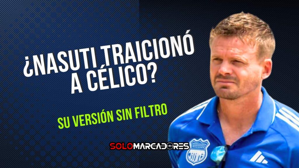 Cristian Nasuti rompe el silencio: su versión sobre la salida de Célico y el futuro en Emelec