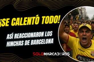 ¡Caos en el Monumental! Derrota ante Liga de Quito desata la furia de los hinchas de Barcelona