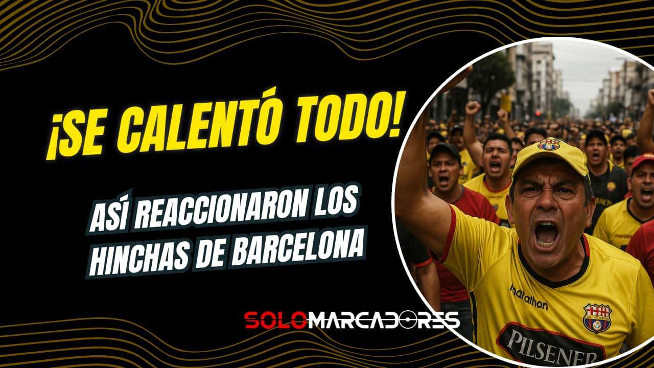 ¡Caos en el Monumental! Derrota ante Liga de Quito desata la furia de los hinchas de Barcelona