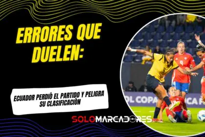 Copa América Femenina: Ecuador cayó ante Chile y se complica su clasificación