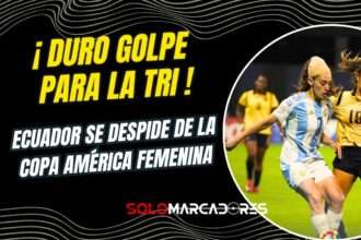 Ecuador quedó fuera de la Copa América Femenina ante Argentina