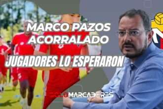 ¡El Nacional en crisis! Marco Pazos rompe el silencio y responde a los jugadores que dejaron de entrenar