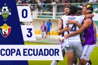 Copa Ecuador 2025: El Nacional venció a 22 de Julio y clasificó a la siguiente ronda
