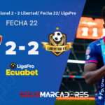 El Nacional y Libertad protagonizaron un duelo inolvidable en La Cocha que terminó en empate