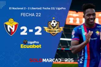 El Nacional y Libertad protagonizaron un duelo inolvidable en La Cocha que terminó en empate
