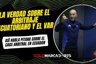 El arbitraje ecuatoriano en la cuerda floja: la autocrítica de Néstor Pitana que sacude al fútbol nacional