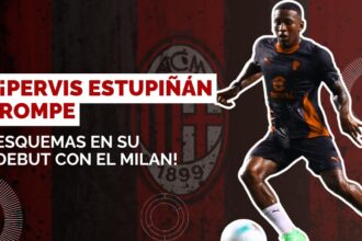 El debut soñado de Pervis Estupiñán con el AC Milan