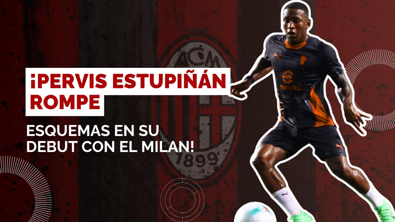 El debut soñado de Pervis Estupiñán con el AC Milan