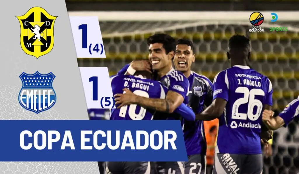 Emelec avanza con lo justo y Duró enciende las alarmas: "Se me van cayendo soldados partido a partido" 2 Emelec a octavos, pero con lo justo: La dura batalla en Copa Ecuador