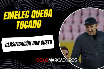 Emelec avanza con lo justo y Duró enciende las alarmas: "Se me van cayendo soldados partido a partido"