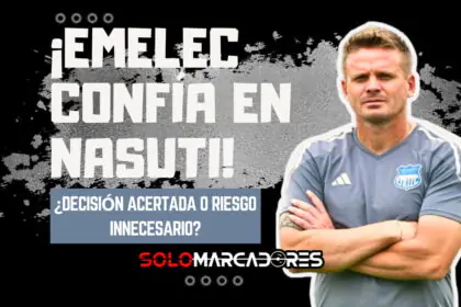 ¡Emelec elige la estabilidad! Christian Nasuti seguiría al mando del Bombillo en plena lucha por la recuperación