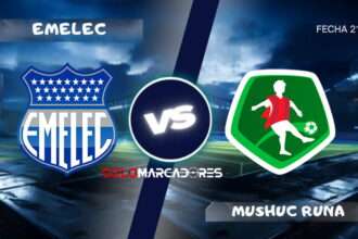 Emelec vs Mushuc Runa : día, hora y cómo verlo por TV
