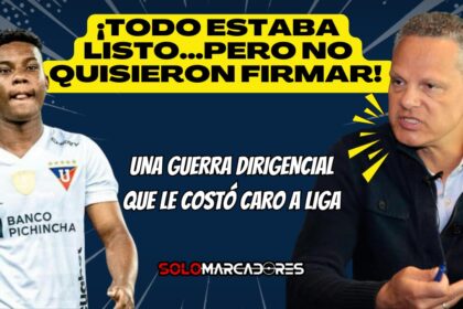 Esteban Paz destapa las razones por las que Liga frustró el pase de Óscar Zambrano al Bournemouth