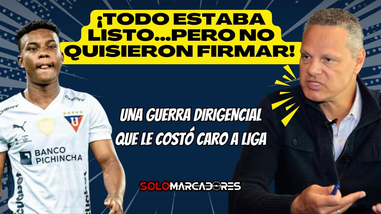 Esteban Paz destapa las razones por las que Liga frustró el pase de Óscar Zambrano al Bournemouth