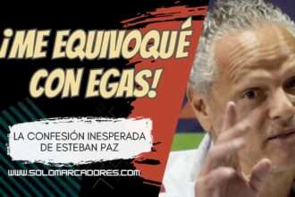 Esteban Paz y su inesperado mea culpa: ¿Se arrepiente de haber apoyado a Francisco Egas?