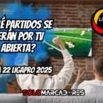 Fecha 22 de la LigaPro 2025: Descubre qué partidos podrás ver por TV abierta 3 Fecha 22 de la LigaPro 2025: Descubre qué partidos podrás ver por TV abierta