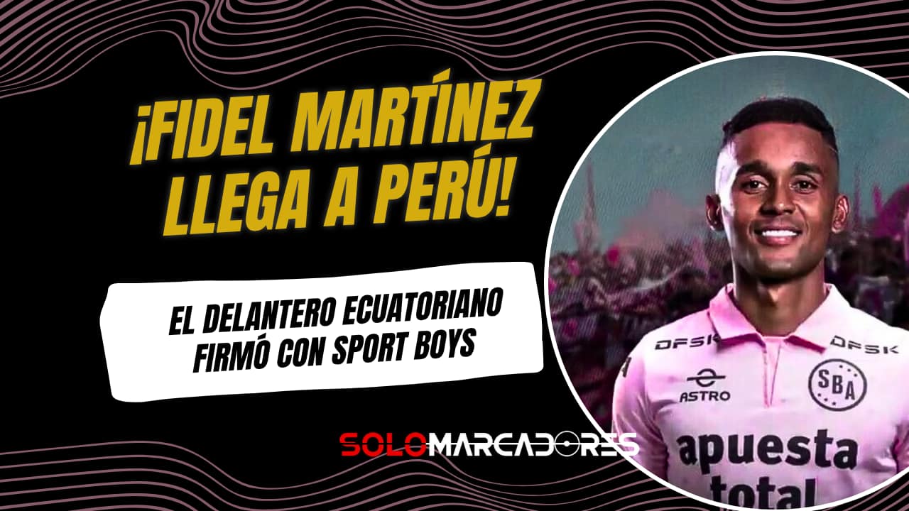 Fidel Martínez y su nuevo reto en Perú: el fútbol ecuatoriano pisa fuerte en el exterior