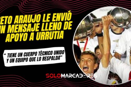 Fútbol ecuatoriano bajo presión: el conmovedor respaldo de Beto Araujo al Pato Urrutia