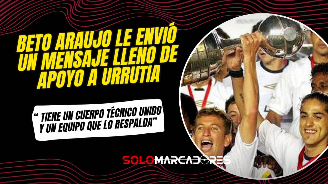 Fútbol ecuatoriano bajo presión: el conmovedor respaldo de Beto Araujo al Pato Urrutia