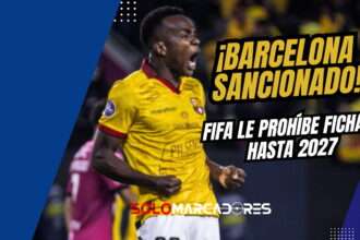 ¡Golpe a Barcelona SC! FIFA impone dura sanción y prohíbe fichajes hasta 2027