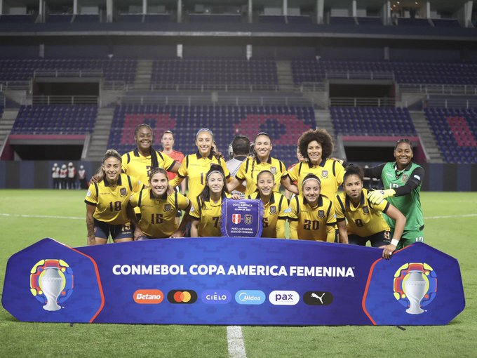 Copa América Femenina: Ecuador vence a Perú y se posiciona como líder en su grupo