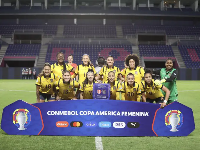 Copa América Femenina: Ecuador vence a Perú y se posiciona como líder en su grupo