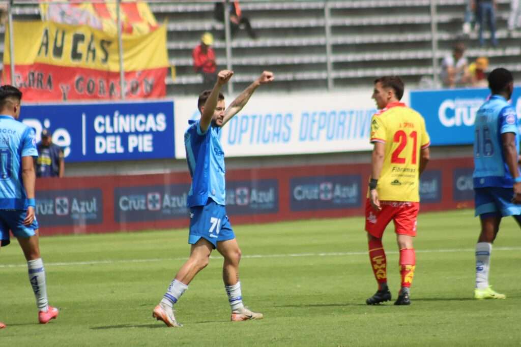 🔵 Macará respira con una goleada clave ante Aucas en Chillogallo