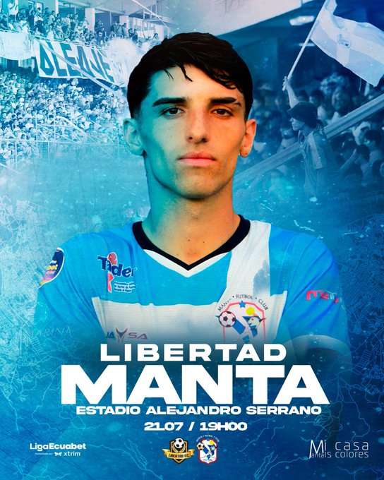 Libertad vs Manta : día, hora y cómo verlo por TV 1 Libertad vs Manta