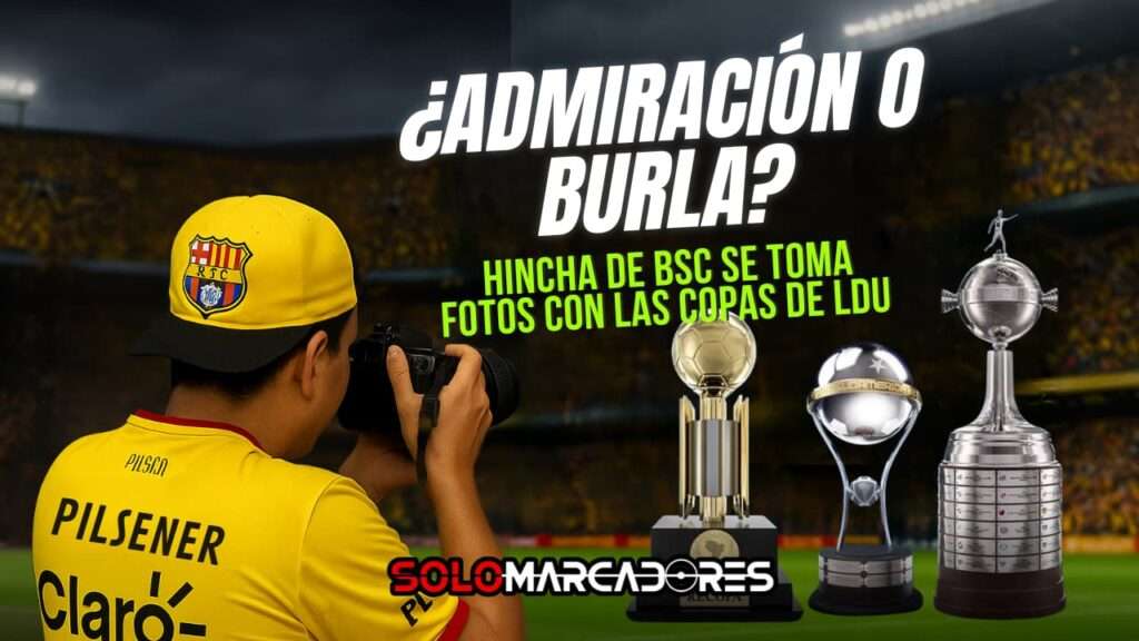 Sur Oscura rindió homenaje a Ozzy Osbourne en el Monumental 2 Hincha de Barcelona se sacó fotos con las copas internacionales de Liga de Quito