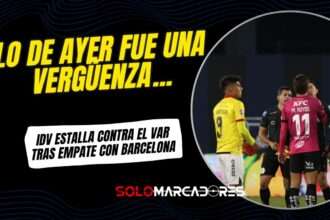¡Indignación en el fútbol ecuatoriano! Independiente del Valle estalla por fallos arbitrales ante Barcelona SC