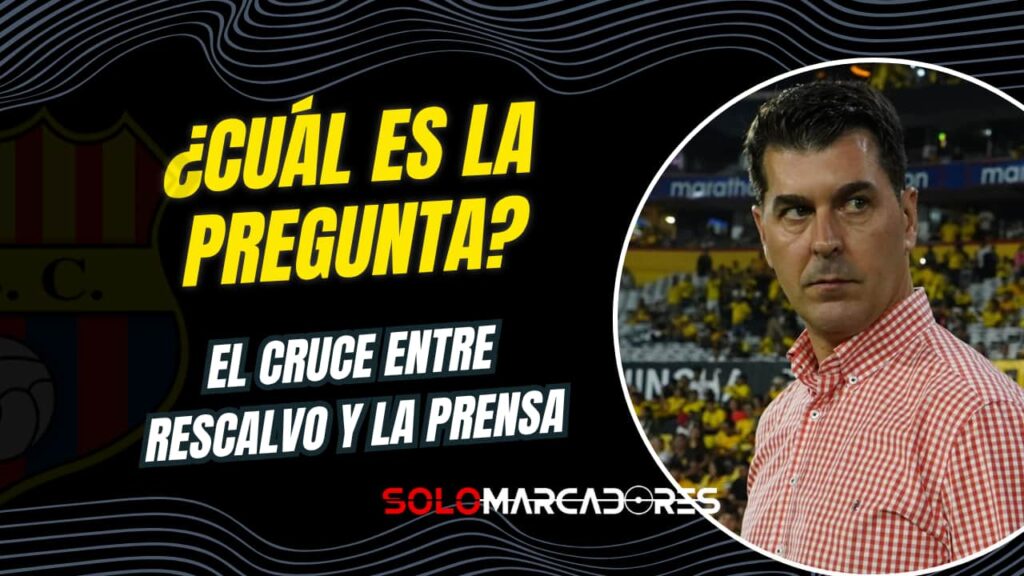 ¡Caos en el Monumental! Derrota ante Liga de Quito desata la furia de los hinchas de Barcelona 1 Ismael Rescalvo y su tenso cruce con un periodista tras caer ante Liga de Quito