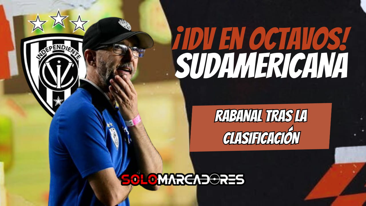Javier Rabanal destaca la solidez defensiva de IDV: "El equipo no regala goles"