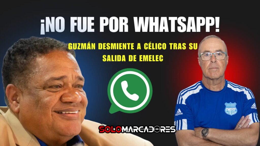 Al puro estilo del Joker: la respuesta de Jorge Célico que deja en jaque a Guzmán 3 ¿Despedido por WhatsApp? Jorge Guzmán desmiente a Jorge Célico y revela lo que nadie contó