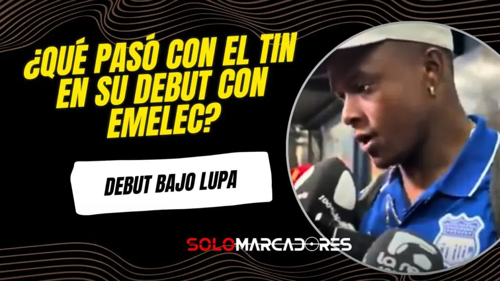 ¿José Angulo está listo para salvar a Emelec? Así fue su esperado debut en el fútbol ecuatoriano