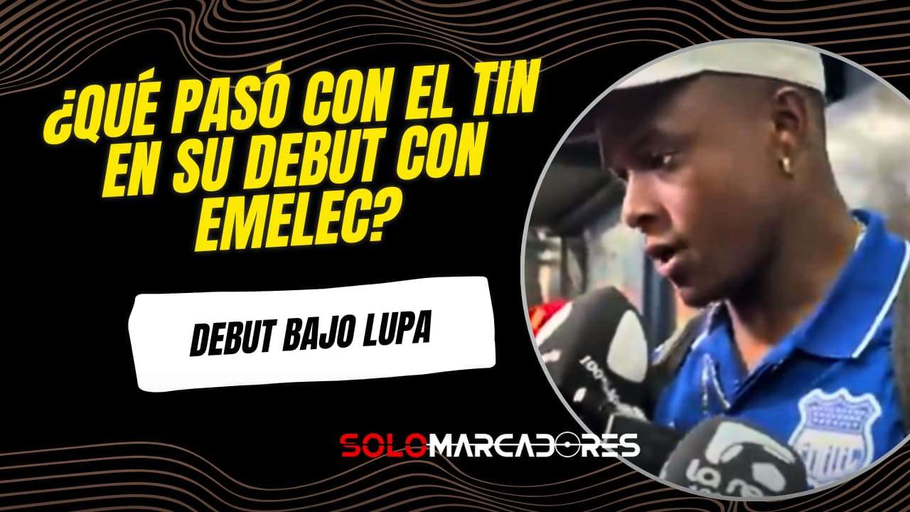 ¿José Angulo está listo para salvar a Emelec? Así fue su esperado debut en el fútbol ecuatoriano
