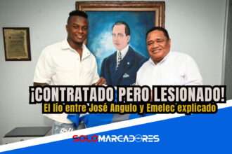 ¿José Angulo jugará en Emelec? El conflicto que sacude al fútbol ecuatoriano