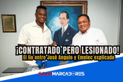 ¿José Angulo jugará en Emelec? El conflicto que sacude al fútbol ecuatoriano