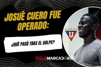 ¡Baja sensible en Liga de Quito! Josué Cuero fue operado tras chocar con Adé