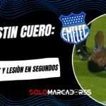 ¿La lesión más rápida? Justin Cuero sufrió una insólita lesión en su estreno con Emelec por la Copa Ecuador 4 ¿La lesión más rápida? Justin Cuero sufrió una insólita lesión en su estreno con Emelec por la Copa Ecuador