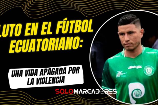 Triste pérdida en el fútbol ecuatoriano: exjugador de Liga de Portoviejo falleció en un ataque armado