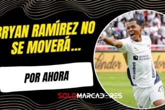 ¿Liga de Quito aceptará la oferta por Bryan Ramírez?