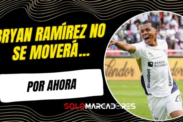¿Liga de Quito aceptará la oferta por Bryan Ramírez?