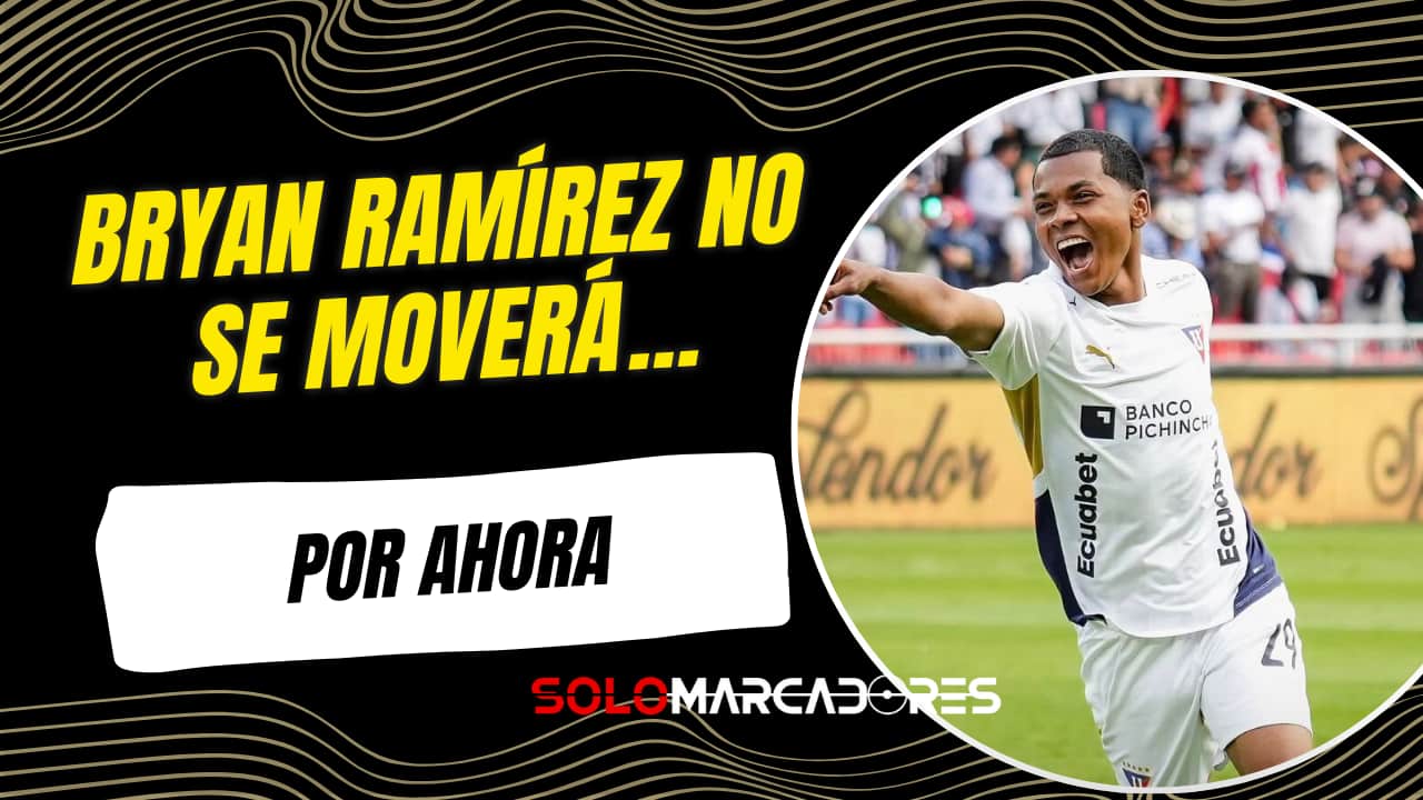 ¿Liga de Quito aceptará la oferta por Bryan Ramírez?