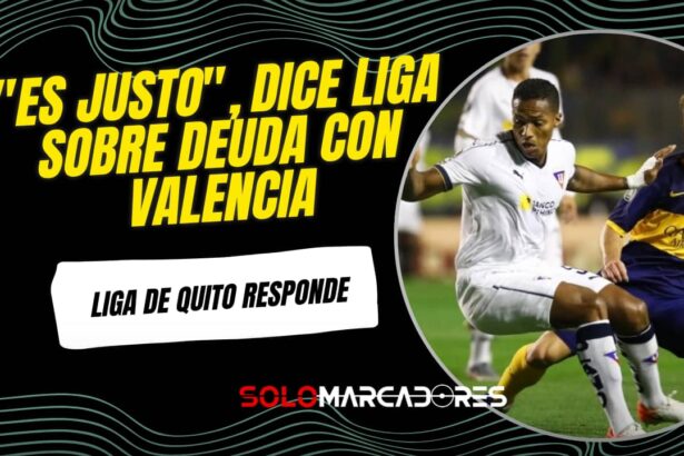 Liga de Quito reconoce la deuda con Antonio Valencia y promete saldarla tras años de espera
